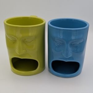 Cordon Bleu BIA Tiki Face Mug Set